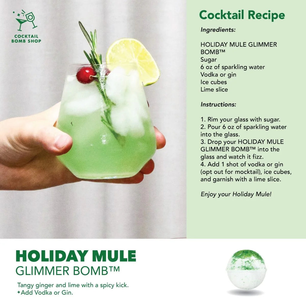 Cocktail Bombs- Holiday Mule